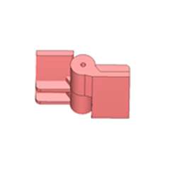 2200RH-316 Half Mortise Hinges